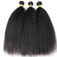 Load image into Gallery viewer, Peruvian Kinky Straight Hair 3 Bundles 100% Virgin Hair