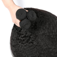 Load image into Gallery viewer, Peruvian Kinky Straight Hair 3 Bundles 100% Virgin Hair