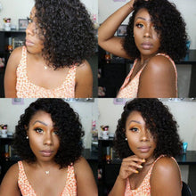 Load image into Gallery viewer, Lace Front Bob Wig Short Curly Fashion Virgin Hair Style - Ross Pretty Hair Official