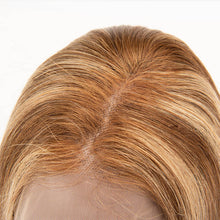 Load image into Gallery viewer, 4/4/27 Color 13×4 Lace Front Wigs Bob Straight Ombre Hair Virgin Human Wig