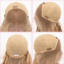 Load image into Gallery viewer, 4/4/27 Color 13×4 Lace Front Wigs Bob Straight Ombre Hair Virgin Human Wig