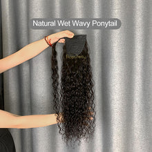 Load image into Gallery viewer, Tether Ponytail Hair 100% Virgin Hair Weight 100 Grams