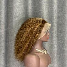 Load image into Gallery viewer, Afro Wigs Highlight Human Hair For Women