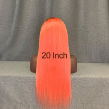 Load image into Gallery viewer, Pink Wig Ombre Color Lace Front Wig