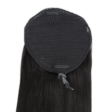 Load image into Gallery viewer, Drawstring Ponytail Virgin Hair Wrap Around Weight 100 Grams