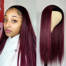 Load image into Gallery viewer, 99J Color Headband Wig Straight