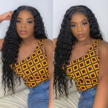 Load image into Gallery viewer, U Part Wigs Brazilian Deep Wave