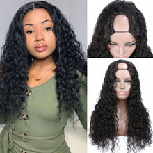 Load image into Gallery viewer, Brazilian U Part Water Wave Wigs