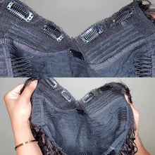 Load image into Gallery viewer, Brazilian Curly Wave Human Hair V Part Wigs 150% Density