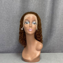 Load image into Gallery viewer, #30 Brown Wig 13x4 Lace Front Bob Wig Water Wave 12 Inch