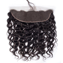 Load image into Gallery viewer, Water Wave Virgin Hair 3 Bundles With 13x4 Frontal
