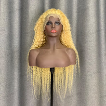 Load image into Gallery viewer, 30 Inch Deep Wave Wig 613 Blonde Hair 13x4 Lace Front Wig
