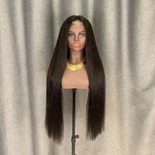Load image into Gallery viewer, Double Drawn Hair Wig 28 Inch 2x6 Lace Closure Wig SDD Human Hair Wig
