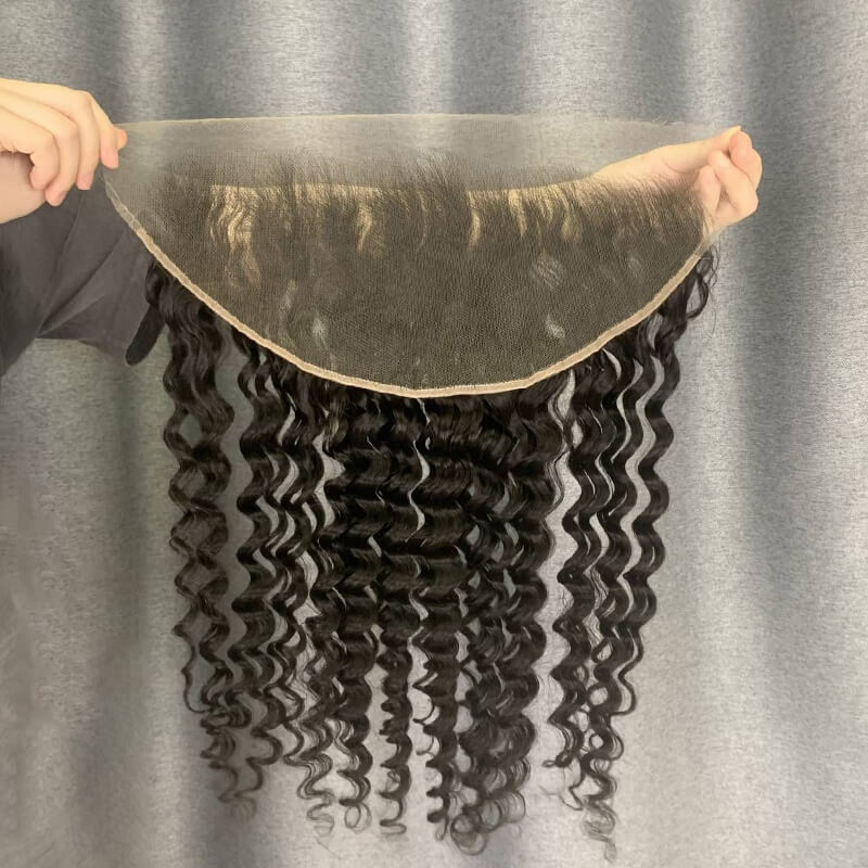 13x6 HD Lace Frontal Deep Wave Hair