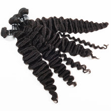 Load image into Gallery viewer, Brazilian Virgin Hair Loose Deep 4 Bundles Weave
