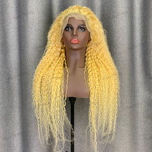 Load image into Gallery viewer, 30 Inch Deep Wave Wig 613 Blonde Hair 13x4 Lace Front Wig
