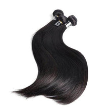 Load image into Gallery viewer, Peruvian Virgin Hair Straight Bundles 3PCS No Chemical Treatment
