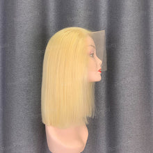 Load image into Gallery viewer, Blonde Bob Wig 13x6 Lace Front Wig 613 Hair Short Bob Wig
