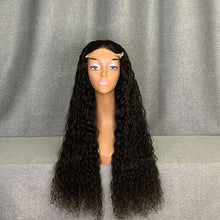 Load image into Gallery viewer, Full Density Natural Wave Curly Wig 6x6 Transparent Lace | Ross Pretty Hair
