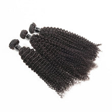 Load image into Gallery viewer, Peruvian Kinky Curly 3 Bundles High Quality Virgin Hair
