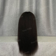 Load image into Gallery viewer, Kinky Straight Human Hair 13x6 Lace Frontal Wig
