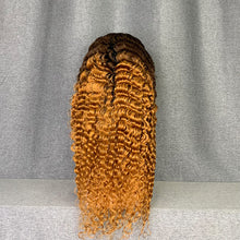Load image into Gallery viewer, Ombre 1b-4-30 color wig  deep wave
