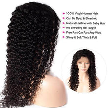 Load image into Gallery viewer, 13×6 Lace Front Wig Human Hair Deep Wave  Wigs
