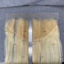 Load image into Gallery viewer, Straight 13x6 Lace Frontal 613 Blonde Human Hair
