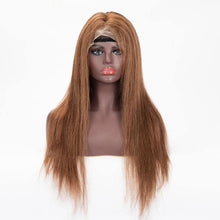 Load image into Gallery viewer, 4/4/30 Color Straight Hair Wig 13×6 Lace Front Wig Virgin Human Hair Wigs
