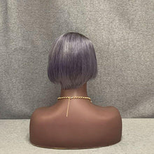 Load image into Gallery viewer, gray highlight pixie wig
