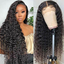 Load image into Gallery viewer, 180% Density Jerry Curly 13x4 Lace Frontal Wig Human Hair
