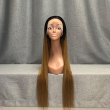 Load image into Gallery viewer, 13×4 Lace Front Wig Straight Virgin Human Hair Wigs Color 1B/30
