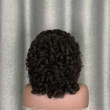 Load image into Gallery viewer, Magic Curly Double Drawn Wig 16 Inch 4x4 Lace Closure Wig
