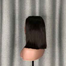 Load image into Gallery viewer, Customized Double Drawn Hair 2x6 Lace Bob Wig Kim K Wig Deep Part
