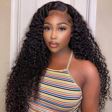Load image into Gallery viewer, Curly Wave 360 Lace Wigs Use 100% Human Hair
