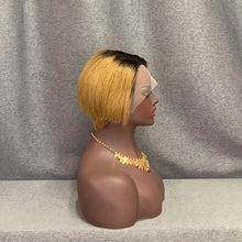 Load image into Gallery viewer, ombre pixie cut wig 

