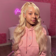 13X4 HD Lace Front Wigs 613 Blonde Brazilian Body Wave Wigs