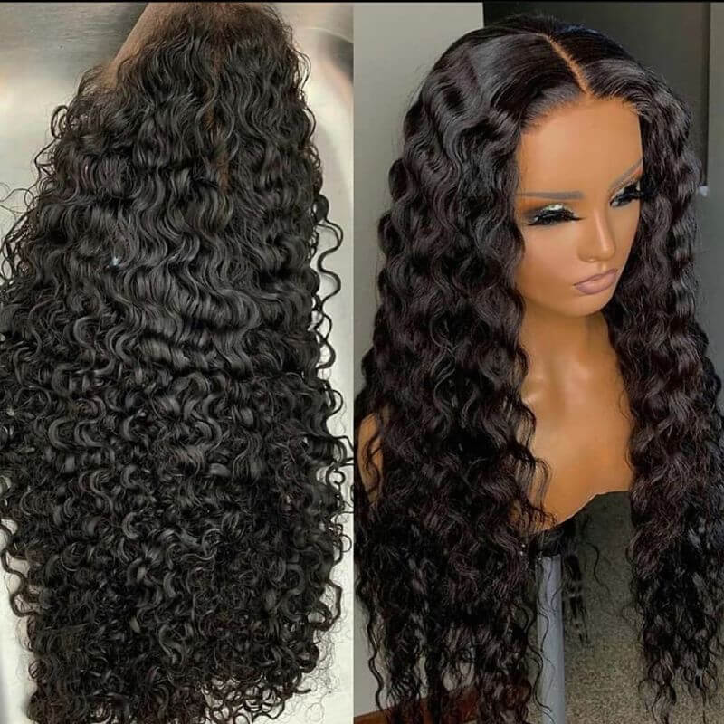 13×6 Frontal Wig Deep Wave Virgin Hair  | Custom Wig