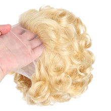 Load image into Gallery viewer, Pixie Lace Wig 613 Blonde Color 13x4 Lace Frontal Wig Short Human Hair
