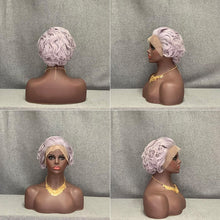 Load image into Gallery viewer, gray pixie curl wig
