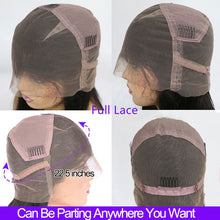 Load image into Gallery viewer, Full Lace Wig Pre Plucked With Baby Hair 100% Human Hair Wig
