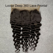Load image into Gallery viewer, 360 Lace Frontal Loose Deep Wave 14-20 Inch Human Hair
