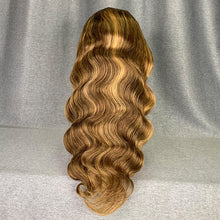 Load image into Gallery viewer, Honey Blonde P4/27 Highlight Wig 13x4 Lace Front Body Wave Human Hair
