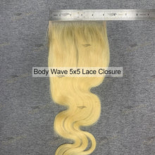 Load image into Gallery viewer, 613 Hair 5×5 Transparent Lace Closure Body Wave
