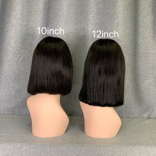 Load image into Gallery viewer, 13X4 Frontal Bob Wigs Straight Texture Virgin Hair | Custom Wig

