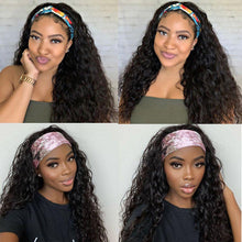 Load image into Gallery viewer, Headband Hair Wig  Water Wave
