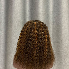 Load image into Gallery viewer, Deep Wave Bob Wig P4/27 Highlight 4x4 Lace

