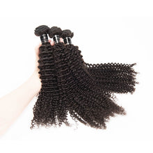 Load image into Gallery viewer, Brazilian Kinky Curly Bundles 100% Virgin Human Hair Weave 3PCS
