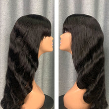 Load image into Gallery viewer, Body Wave Bang Wig 100% Virgin Human Hair
