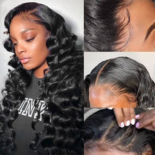 Load image into Gallery viewer, Loose Deep Wave 360 Lace Wigs With Baby Hair And Pre-plucked Hair
